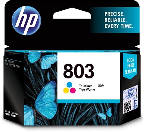 HP DeskJet All in One 2132 Printer 803 Color Cartridge Stores in Chennai