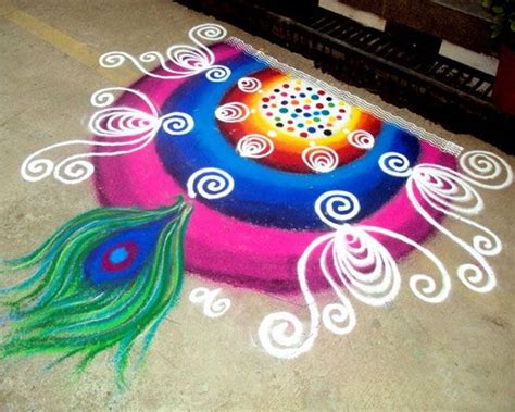 80 Best and Easy Rangoli Designs for Diwali Festival | Rangoli designs ...