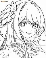 Coloriages Oshi No ko  AniYuki Anime Portal sketch template