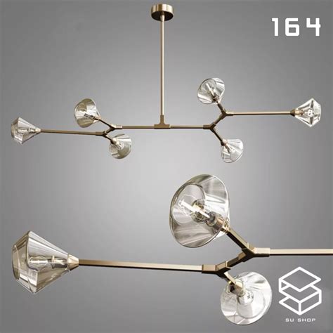 MODERN CEILING LIGHT – SKETCHUP 3D MODEL – VRAY OR ENSCAPE – ID03138 | SketchUp Store