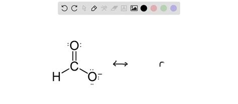 Write resonance structures for the formate ion, HCOO-. | Numerade