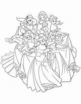 Alle Disney Prinzessinnen Ausmalbilder Ausmalbild Images sketch template