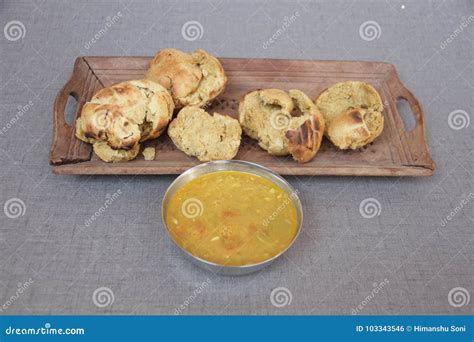 Dal bati stock photo. Image of food, background, traditional - 103343546