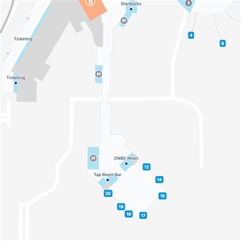 Palm Springs Airport Map | PSP Terminal Guide