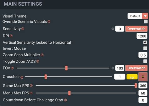 KovaaK's Settings - Main | KovaaK's Wiki