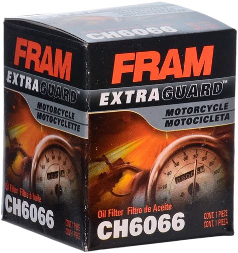 FRAM Motorcycle/ATV Oil Filter, CH6066 for Kawasaki, Suzuki, Yamaha and Arctic Cat - Walmart.com