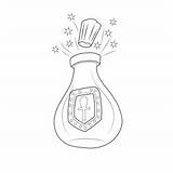 Healing Elixir Skylanders Spyros Adventure Magic Coloring Page For Kids  sketch template