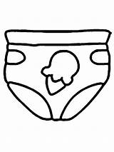 Diaper Fralda Pannolino Ultracoloringpages Sketch Coloring Page sketch template