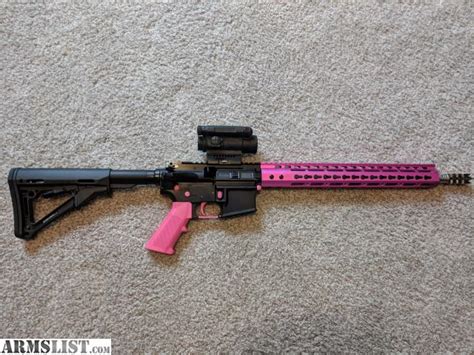 ARMSLIST - For Sale: Custom "Pink" AR-15