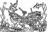 Underwater Sea Life Coloring Page  Wecoloringpagecom sketch template