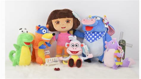 Original Dora the Explorer Boots Swiper Tico Isa Benny Cartoon Animal Soft Stuffed Plush Toys ...