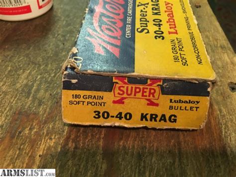 ARMSLIST - For Sale/Trade: 30-40 KRAG Ammo