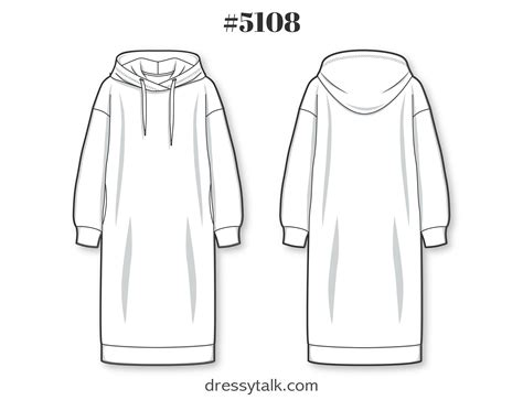 Sweatshirt Dress Sewing Pattern Long Dress Patterns With - Etsy Canada ...