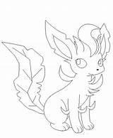 Pokemon Leafeon Coloring Page  Free Printable Pages For Kids sketch template
