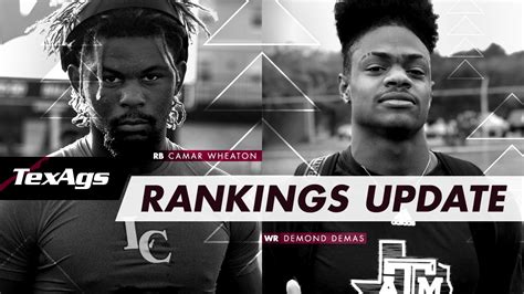 Recruiting Rankings Update: October update to 2020-2021 classes | TexAgs