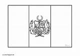 Flag Of Peru Coloring Pages  Learny Kids sketch template