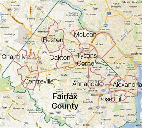 Top 9 Cities in Fairfax County