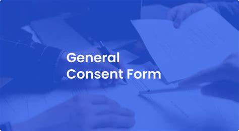 Free Consent Form Template | Word, PDF