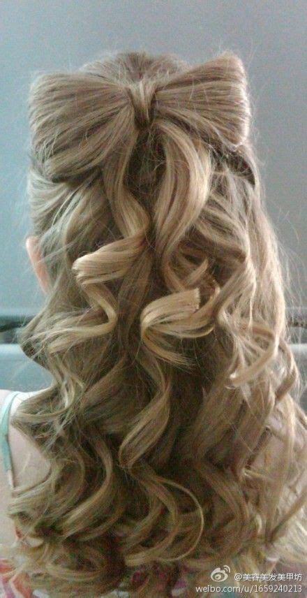 bow & ribbons | Hair styles, Long hair styles, Girly hairstyles