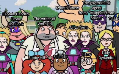 Wordgirl Familiar Voice Actors by Rawflesh0615A on DeviantArt