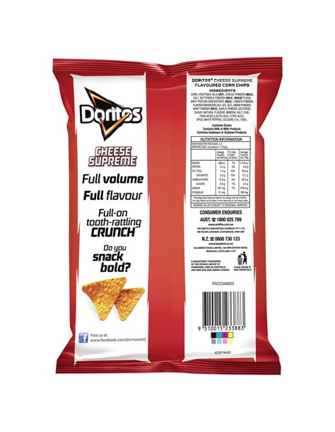 Doritos Cheese Supreme 90g x 12