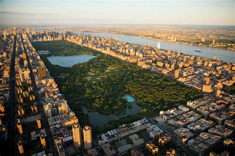 An Aerial View Of Central Park Photograph by Michael S. Yamashita