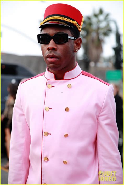 Tyler the Creator Wears Pink Bellhop Outfit to Grammys 2020: Photo ...