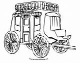 Stagecoach Coloring Pages sketch template