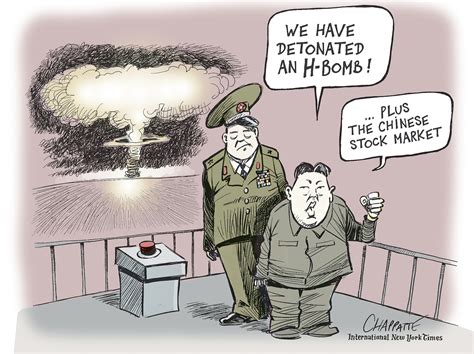 New Nuclear test in North Korea | Globecartoon - Political Cartoons ...