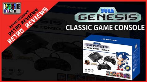 AtGames Sega Genesis Classic Game Console - Retro Reviews - Total Retro TV - YouTube