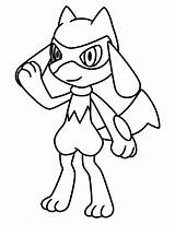 Photos  Bild Galeria POKEMON COLORING PAGES RIOLU sketch template