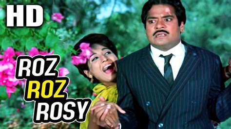 Roz Roz Rosy | Kishore Kumar, Asha Bhosle | Khilona 1970 Songs | Jagdeep - YouTube