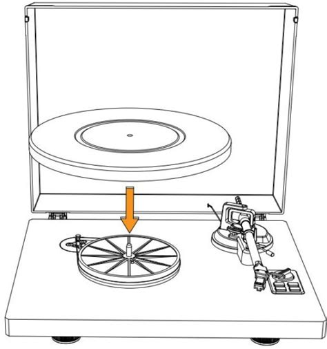 1 BY ONE AT3600L Turntable Hi-Fi System with Speaker Instruction Manual