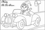 Noddy Printable Coloring Page For Kids 3 sketch template