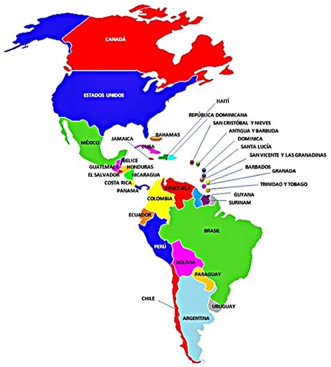 Países de América (2023) - Saber es práctico