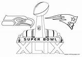 ️Super Bowl 2015 Coloring Pages Free Download Gambrco sketch template