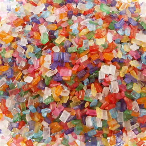 Rainbow Coarse Sugar Crystals - Country Kitchen SweetArt