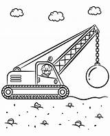 Crane Coloring Pages sketch template