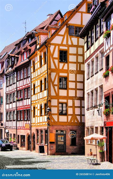 Old Town, Nuremberg stock photo. Image of heritage, city - 26558814