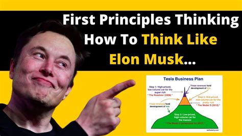 First Principles Thinking: How To Think Like Elon Musk | First ...