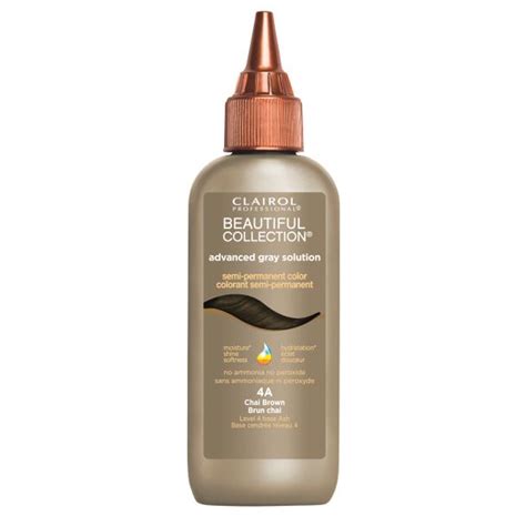 Clairol Beautiful Collection Advanced Gray Solution 4A Chai Brown - Walmart.com - Walmart.com