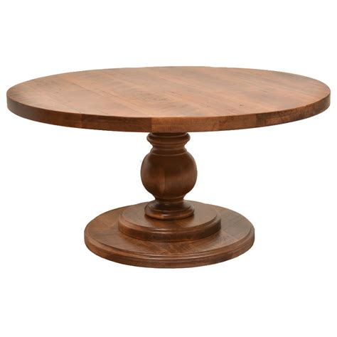 Arta Round Coffee Table - Prestige Solid Wood Furniture: Coquitlam BC