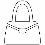 Handbag Coloring Page  Free Printable Coloring Pages sketch template
