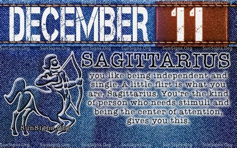 December 11 Zodiac Horoscope Birthday Personality - SunSigns.Org