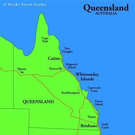 Queensland Regional Map Pictures | Map of Australia Region Political