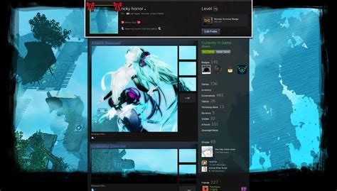 Ethereal Miku Custom Steam Profile by rickyhorror on DeviantArt