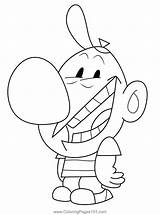 Billy The Grim Adventures Of And Mandy Coloring Page  sketch template