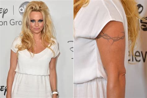 Pamela Anderson – Bad Celebrity Tattoos