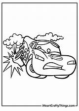 Lightning Mcqueen Face Coloring Pages sketch template