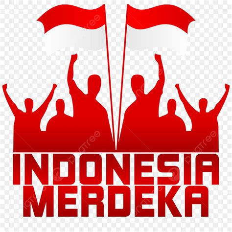 Indonesia Merdeka Png Picture Local Lettering Celebration Independence 280 | The Best Porn Website